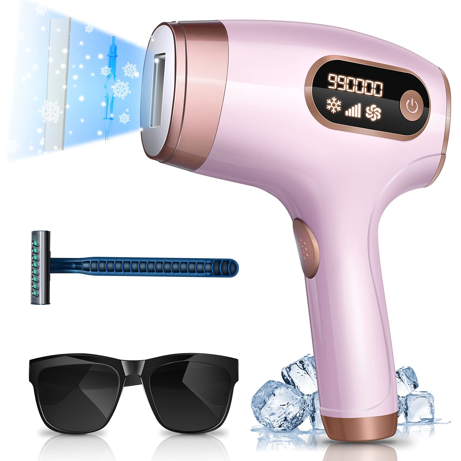 Dufxmke 美容器 5段階調節 4モード 家庭用　呉㊶ Amazon.co.jp: 脱毛器 Dufxmke 脱毛器 メンズ 99万回 フラッシュ